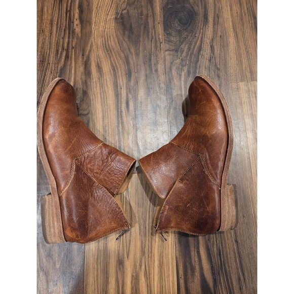 Kork-Ease Ryder Ankle Boots Leather Womens Sz 7.5 Brown Boho Pirate - Picture 13 of 16